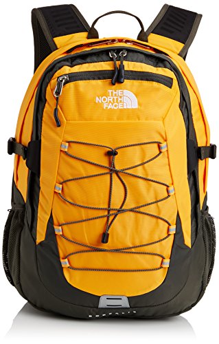the north face borealis backpack yellow