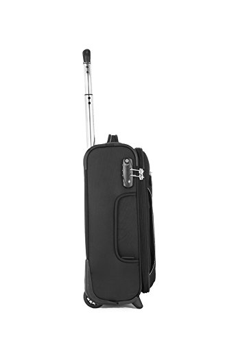 Antler Hand Luggage Cyberlite M1 2 Wheel Cabin 40 Liters Black