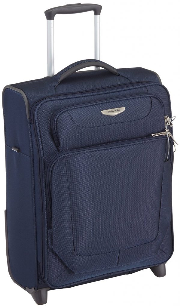 samsonitesparkuprughtbluebestcabinhandluggage Cabin Hand Luggage